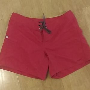 Patagonia Water Girl tie front swim shorts size 8